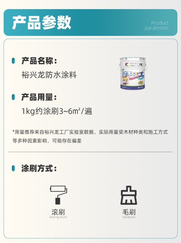 Water-based coatings Waterproof Coating 