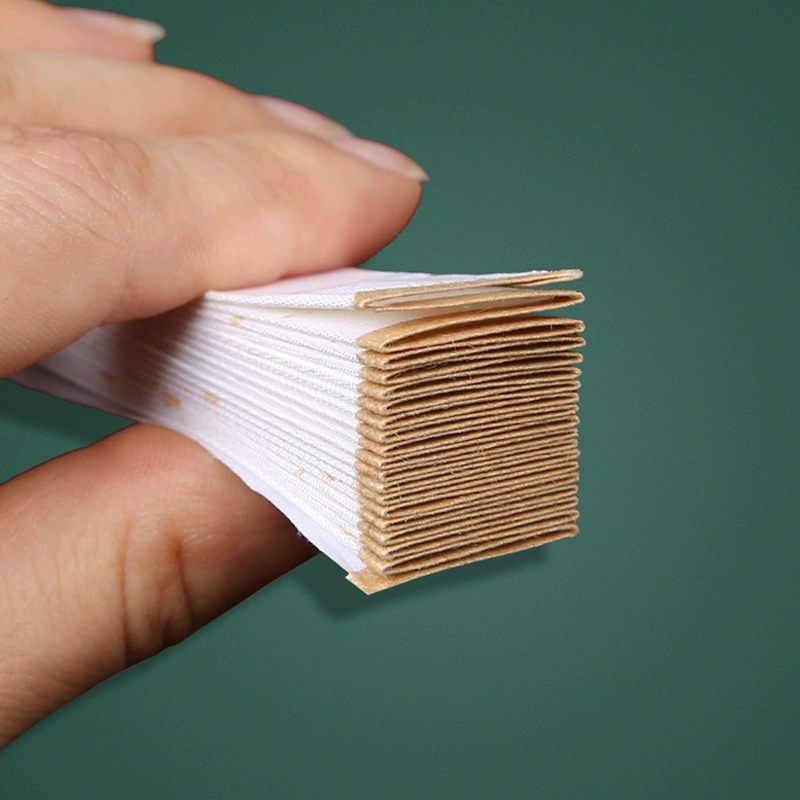 Blank Book-Style Round Fans Advertising Folding Bamboo Fan