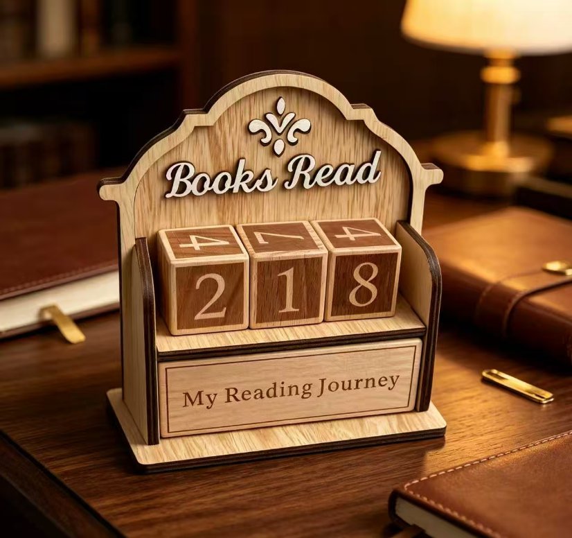 Holidays, gifts Beech Wood Reading Counter