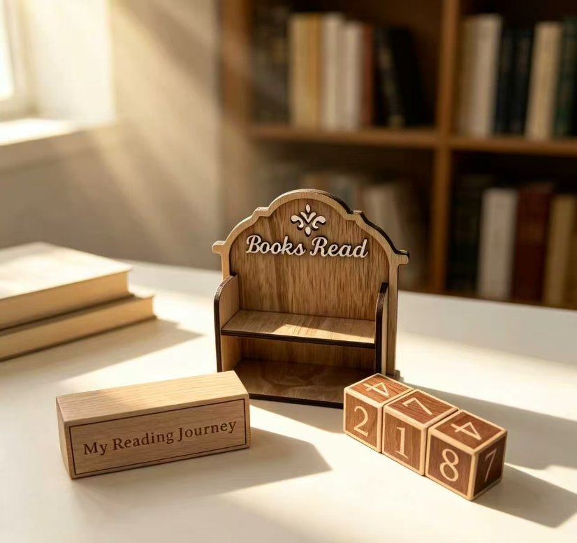 Holidays, gifts Beech Wood Reading Counter