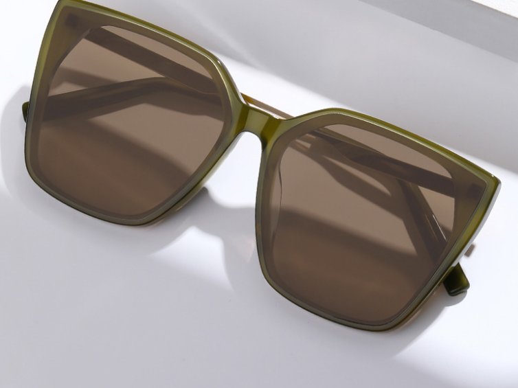 Metallic Fashion Sunglasses MS