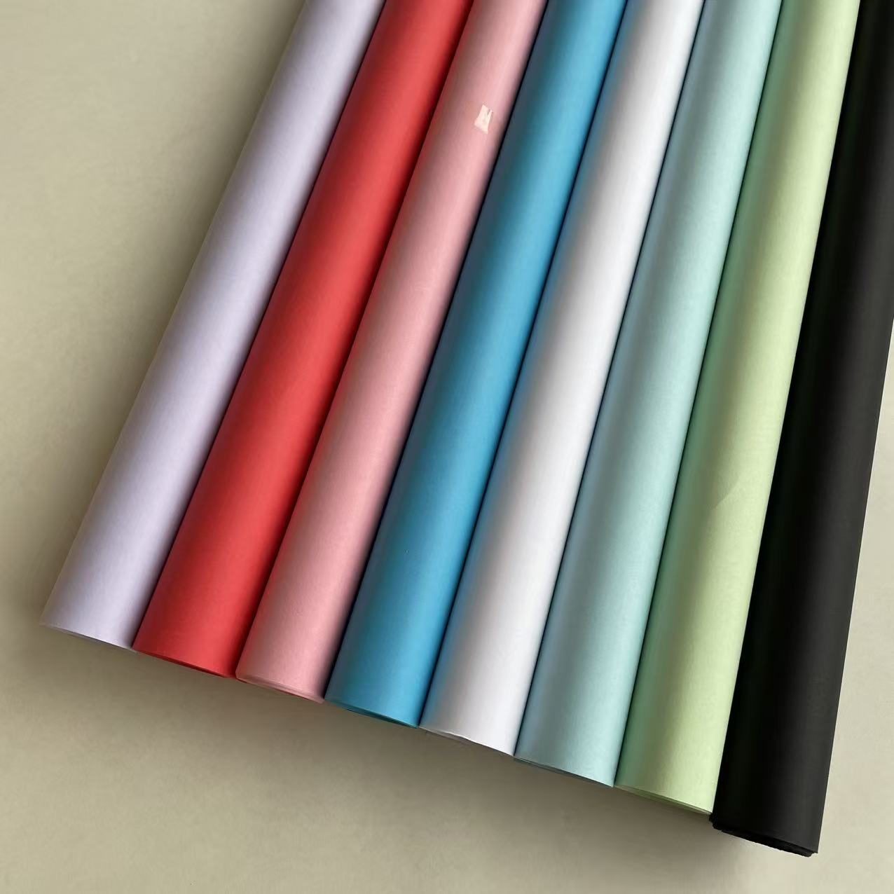 Cartoon-themed gift wrapping paper Macaron Two-Tone Gift Wrapping Paper