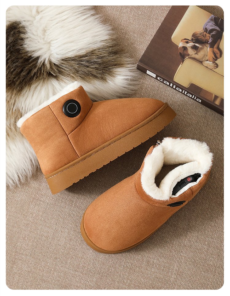 House shoes Electric heated slippers for home use