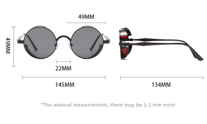 Punk-style sunglasses 371