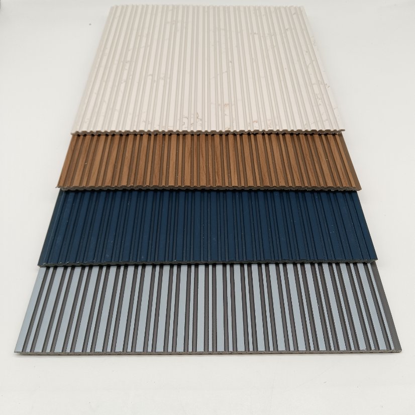 fluted wall panel Wide Size PS Fine Fluted Wall Panel, 30cm Narrow Groove Slat Board