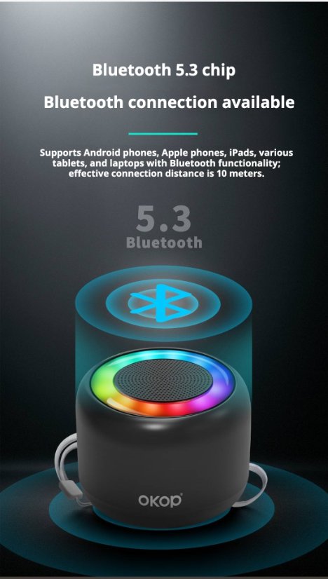 Portable Outdoor Bluetooth Speaker KP-826 Portable wireless bluetooth speaker