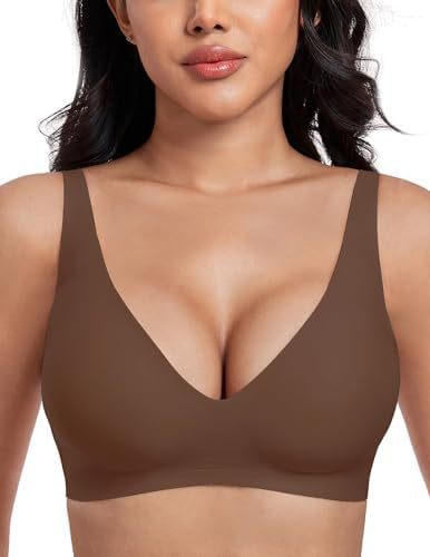 Bonded Bras Amazon Hot-Selling Seamless Leopard Print Wireless Comfortable Bra