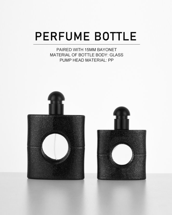 frasco de perfume 50ml / 80ml Perfume Bottle – Unique & Modern Design