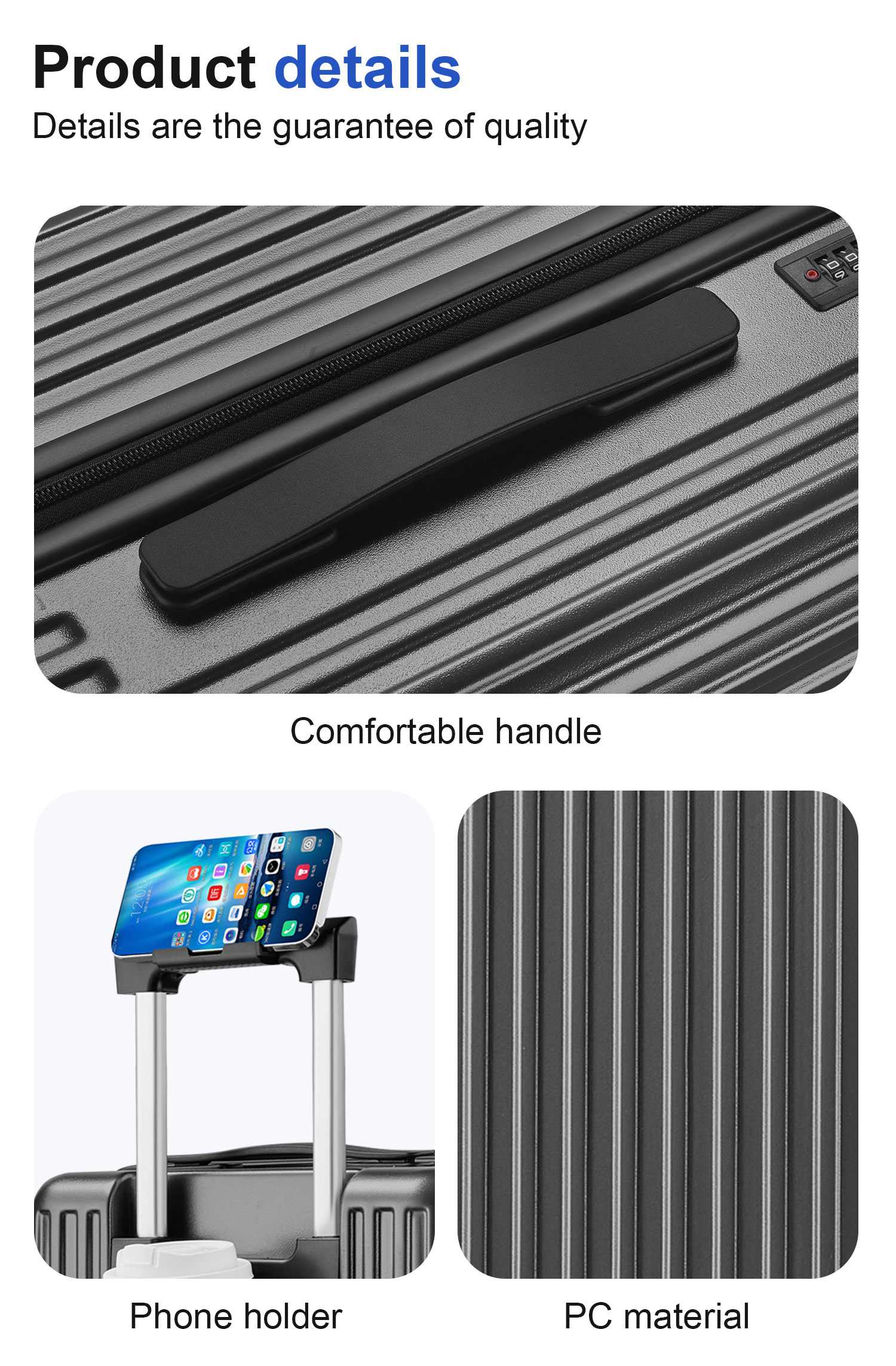 3 Piece Luggage Sets 6020
