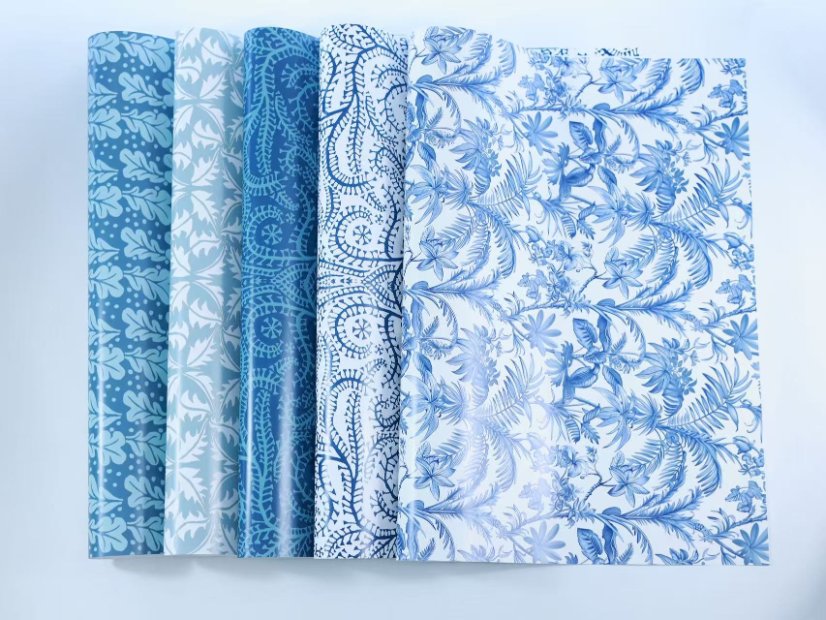 Floral-patterned gift wrapping paper Floral & Botanical Gift Wrapping Paper