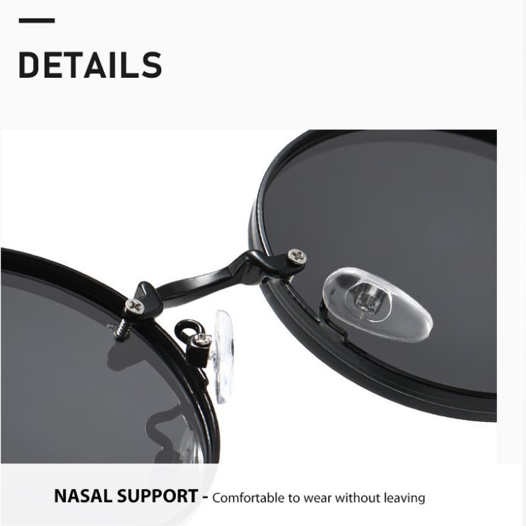 Gradient metal sunglasses 7006