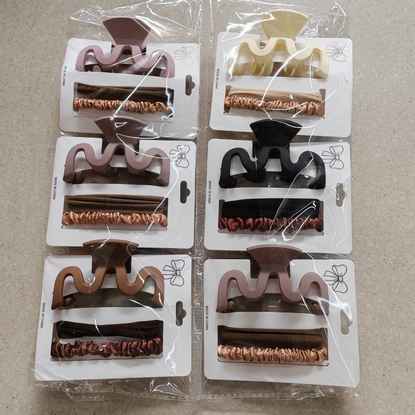 Set Hair Claw Clip Set