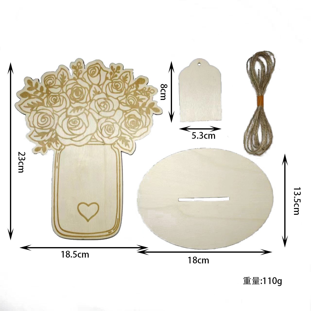 Holidays, gifts Mother's Day DIY Handmade Wooden Disc