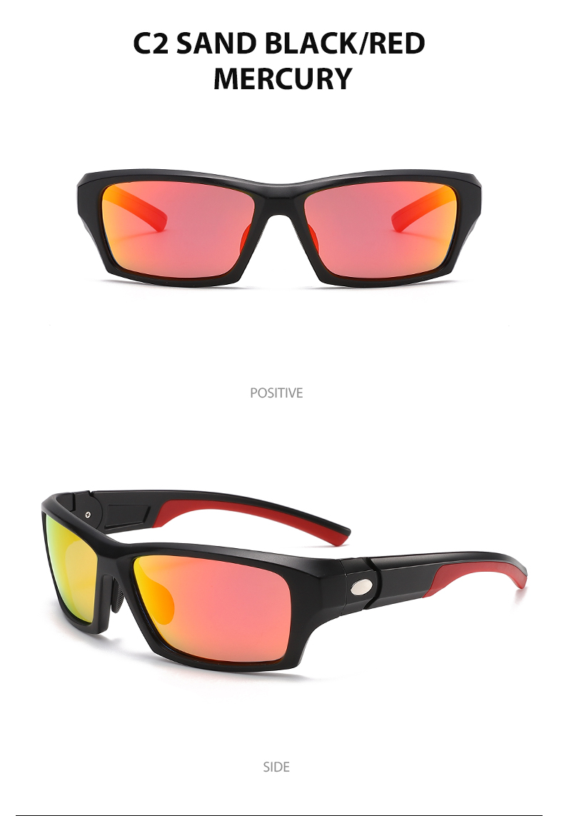 Sports Sunglasses 3652 Polarized TR90 Sport-Casual Sunglasses