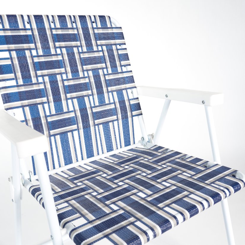 Beach Chair plastic arm rest PE binding tape chair