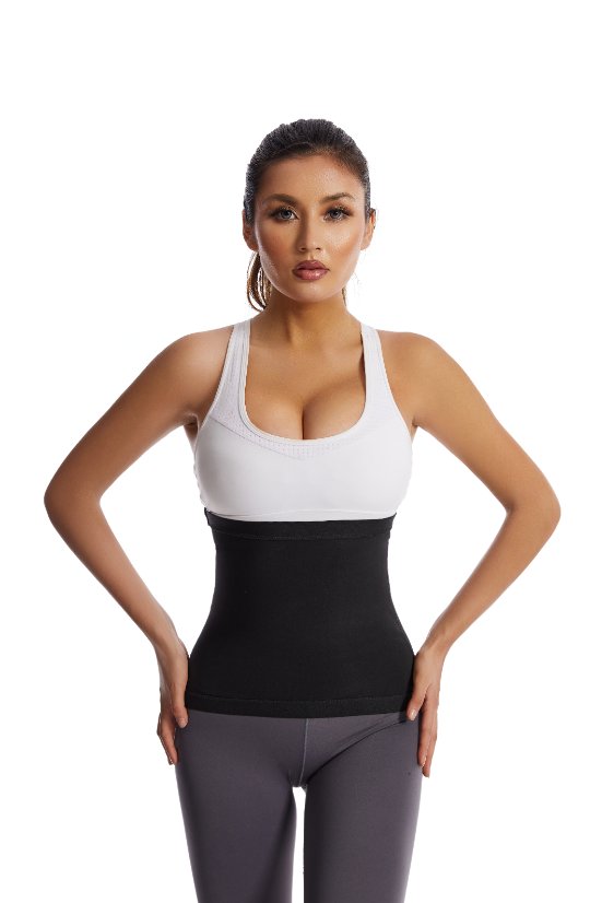 Waist Trainer Sweat-Inducing Zippered Waist Belt