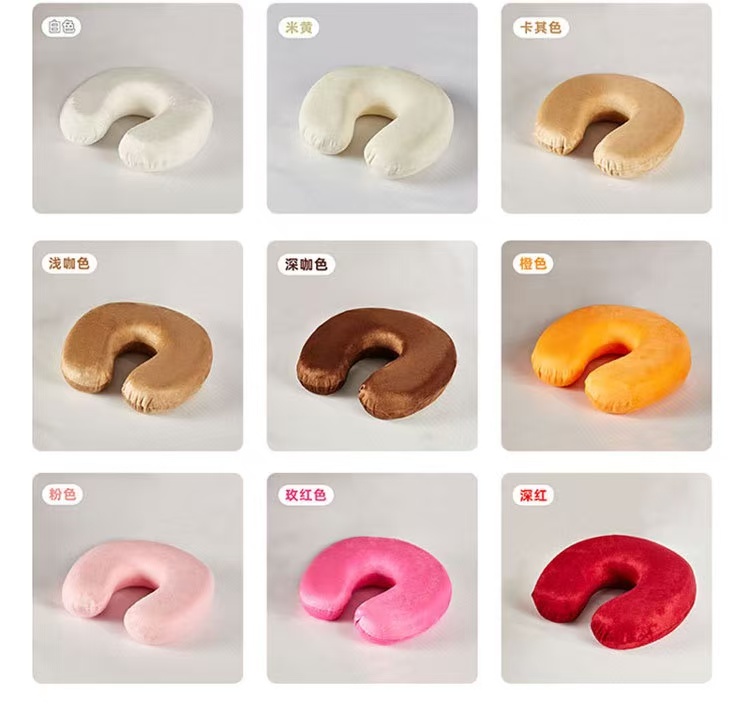 Travel Neck Pillows Slow-Rebound Memory Foam Travel Neck Pillow