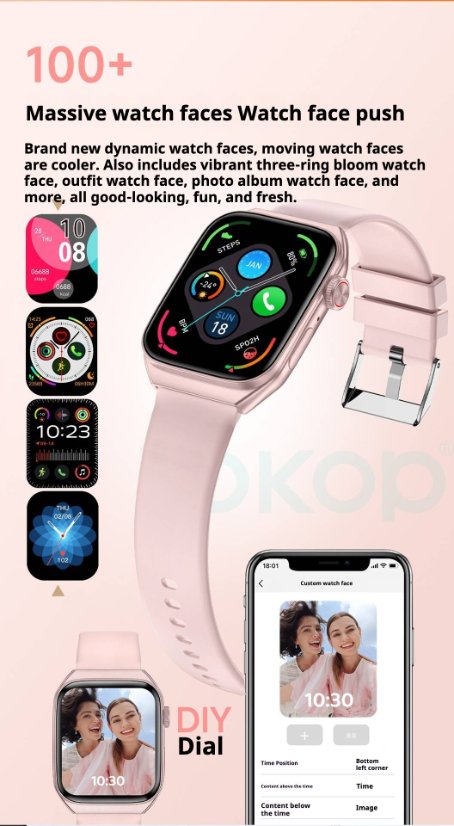 Smartwatch KP-S101 Smart Sports Bluetooth Watch