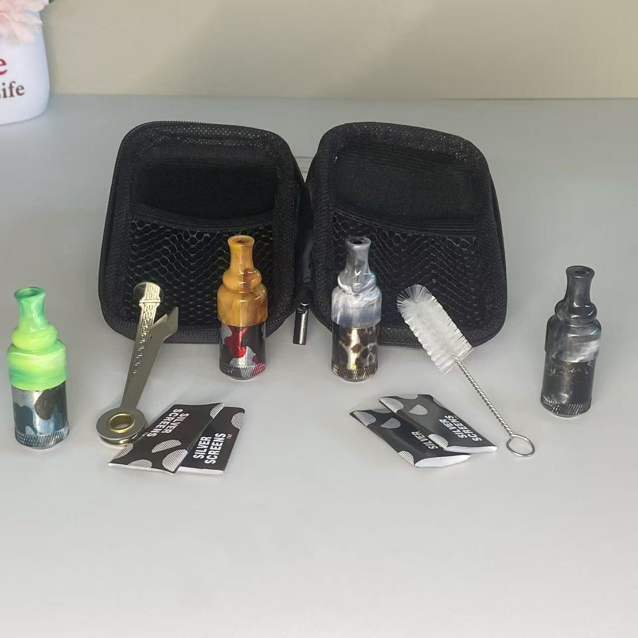 Portable Tool Kits Trendy Aluminum Bottle All‑in‑One Storage Kit