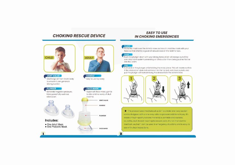 Other Household Supplies Choking Rescue Device