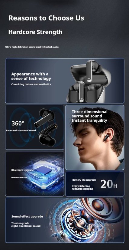 TWS Earbuds KP-218 Wireless in-ear Bluetooth earbuds