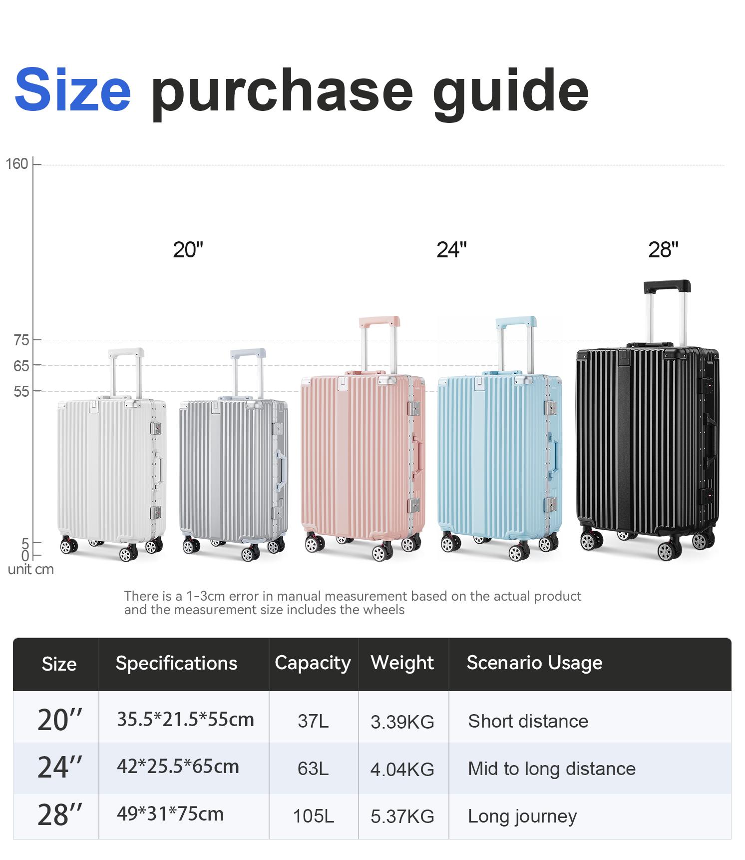 3 Piece Luggage Sets B001