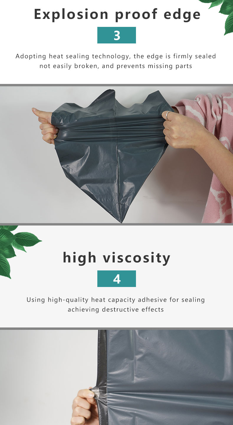 Gray Poly Mailers Gray Semi-Virgin Poly Mailer Bags
