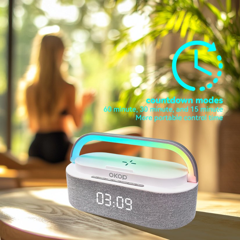 Wireless Charging Bluetooth Speaker KP-578 Wireless Bluetooth Speaker