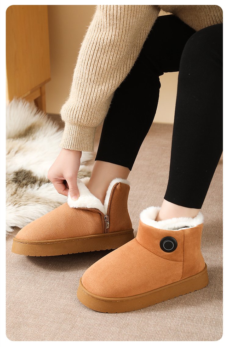 House shoes Electric heated slippers for home use