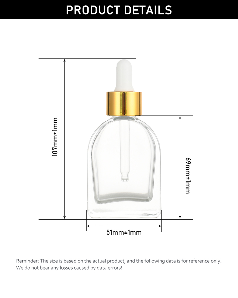 frasco cuentagotas 30ml Essential Oil Dropper Bottle – Unique Arch Design