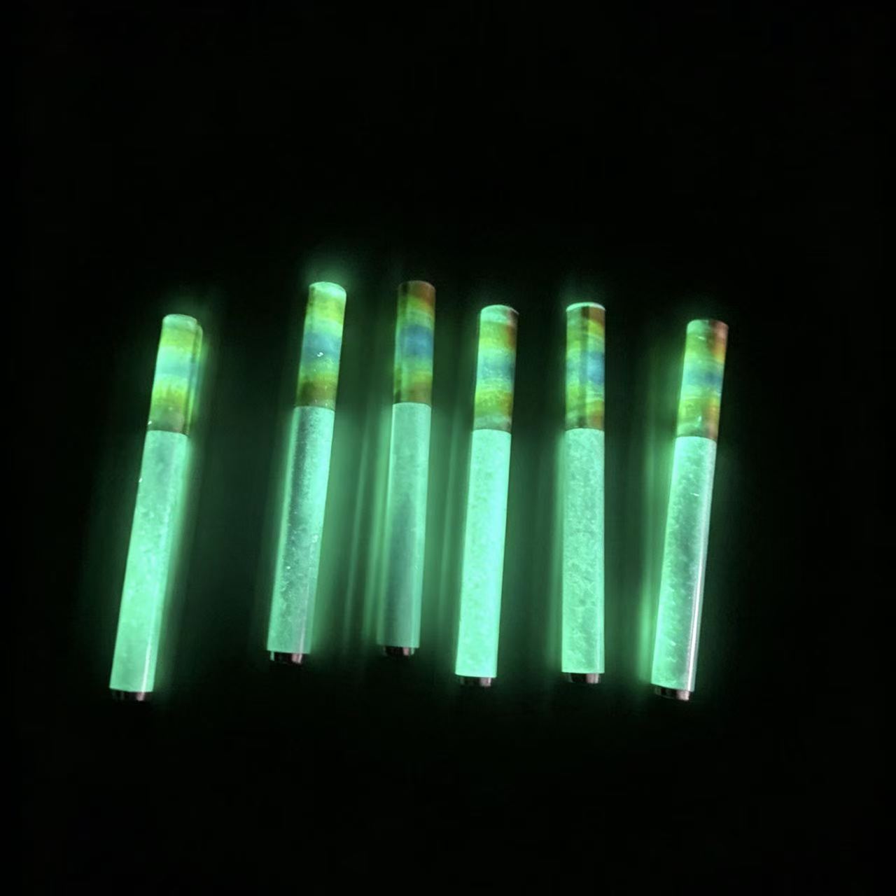 Glow-in-the-Dark Fidgets Iridescent Glow‑in‑the‑Dark Tube
