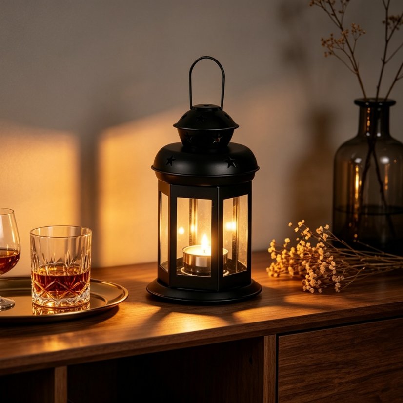 Lanterns Series Star-shaped Small Wind Lantern