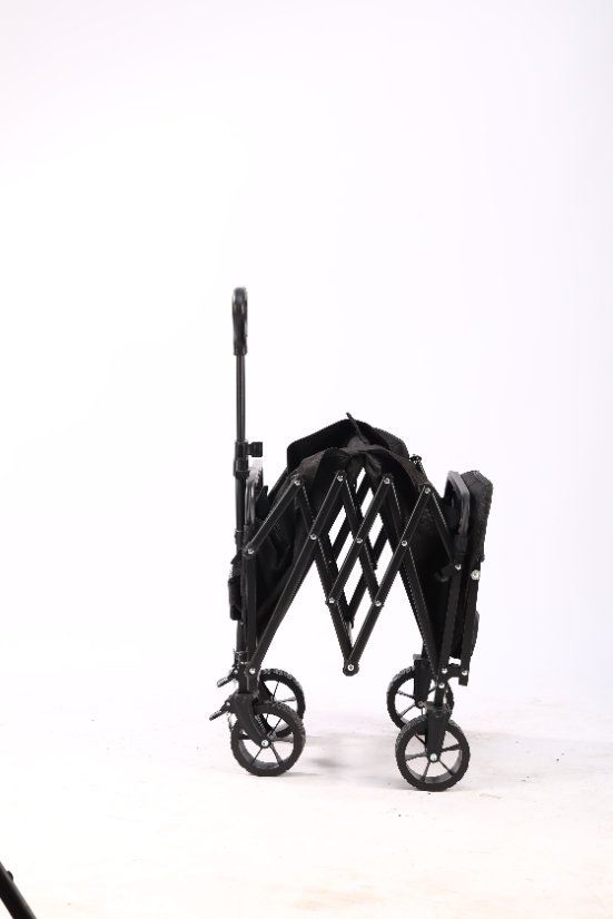 Outdoor utility wagon 7-inch Heart-Cross Rear Rack (for Black Scooter)