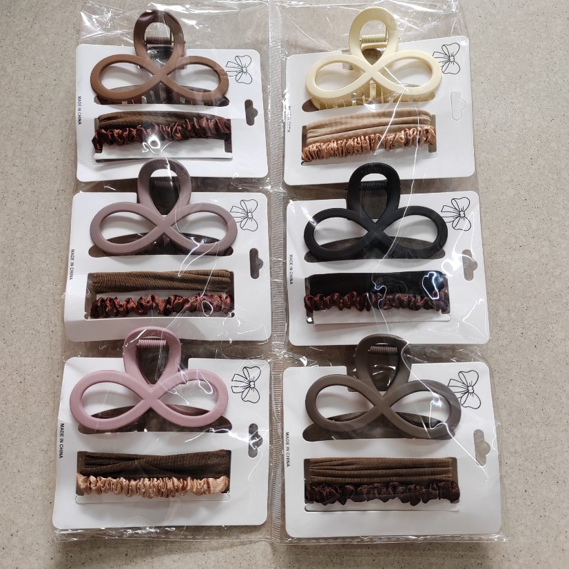 Set Hair Claw Clip Set