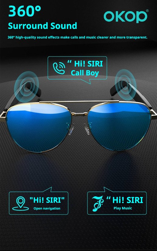 Smart glasses KP-Y101 Smart bluetooth grasses