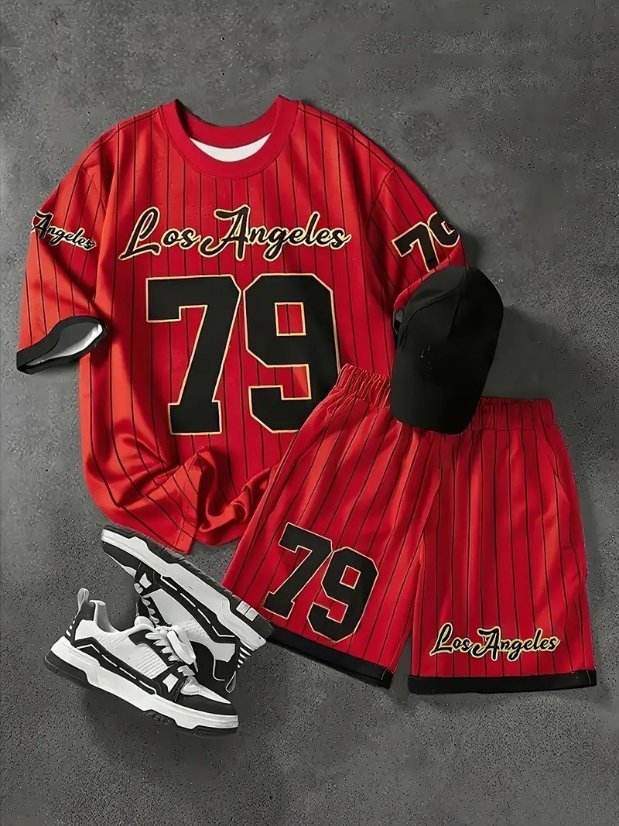 Men’s Clothing Men's Set (Customizable)