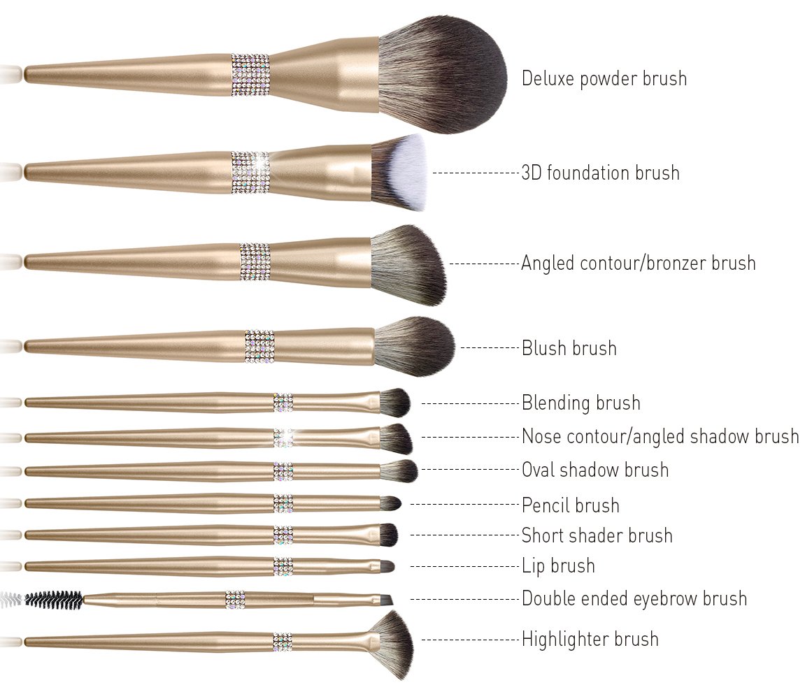 Makeup brush Makeup brush set 12pcs