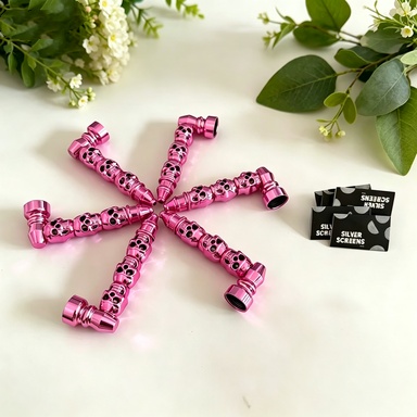 Novelty Storage Tubes Skull‑Shaped Punk Portable Tube