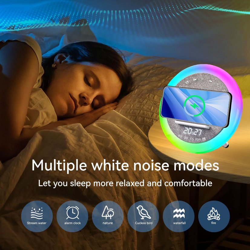 Wireless Charging Bluetooth Speaker KP-577 Wireless Bluetooth Speaker