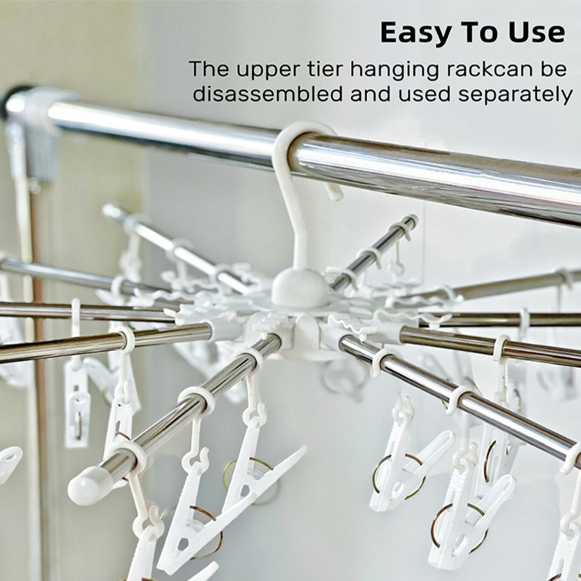 Storage – Cleaning – Drying Racks Floor-Standing Multi-Functional Drying Rack