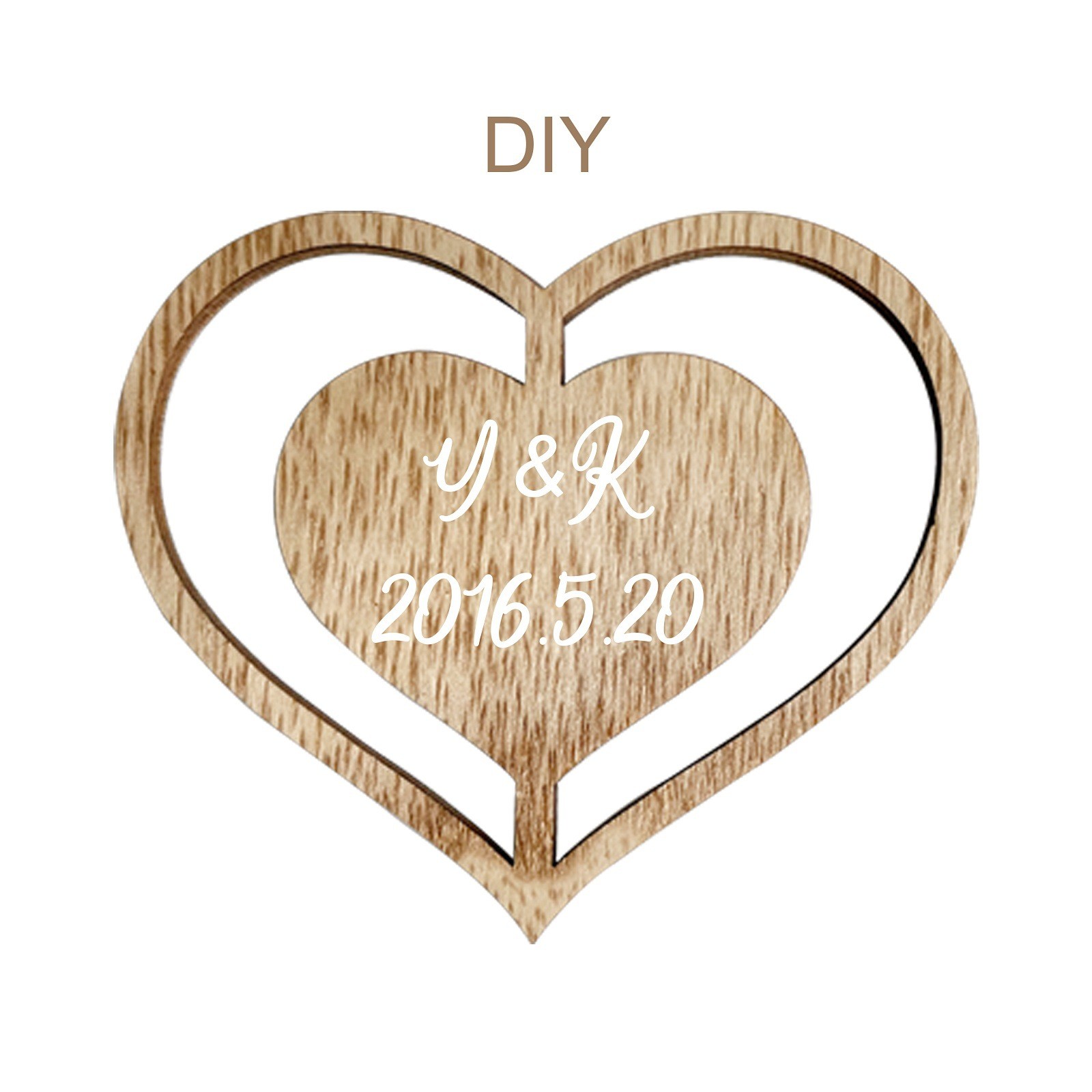 Wedding Sign-in Wedding Celebration Sign Supplies Sign-in Table Heart Shape