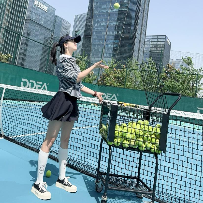 Knitted Sports Skirt Barbie Active Skirt