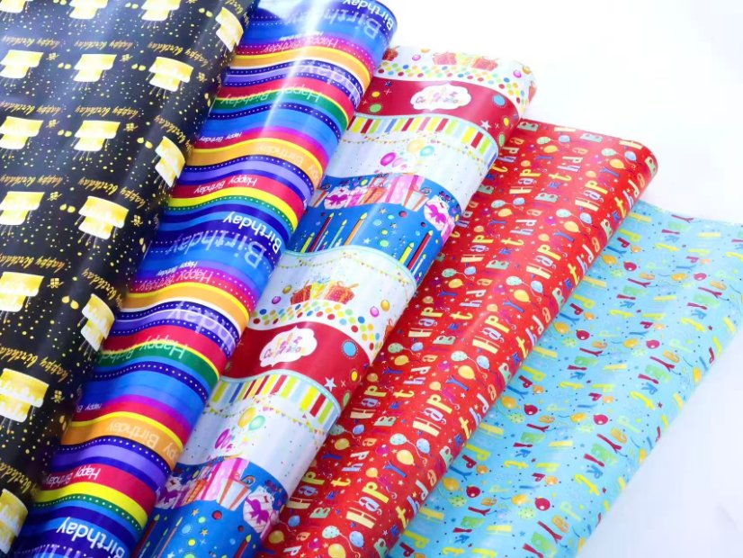 Birthday gift wrapping paper Assorted Birthday Print Gift Wrapping Paper