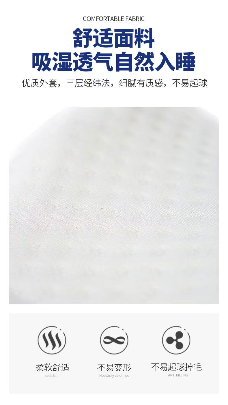 Knee Pillows Ergonomic Memory Foam Side-Sleeping Knee Pillow