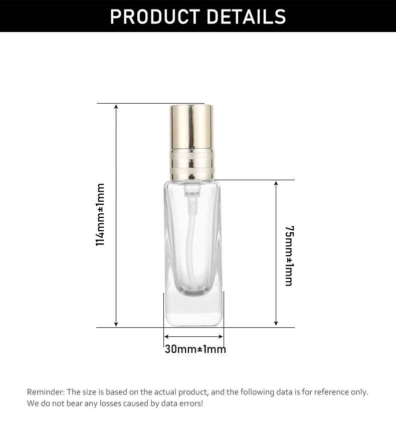 base de maquillaje líquida 30ml Premium Foundation Bottle with Electroplated Components – Classic Black Semi-Transparent Coating