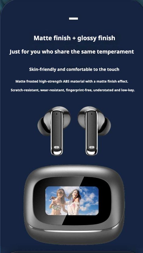 TWS Earbuds KP-719 Wireless Bluetooth AI-Translation Earbuds
