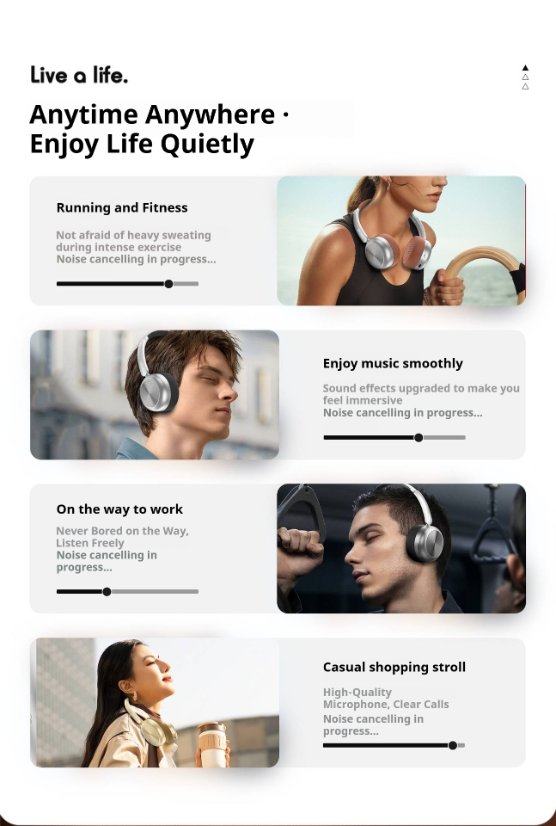 Over-Ear Headphones KP-H106 Wireless Bluetooth Headphones