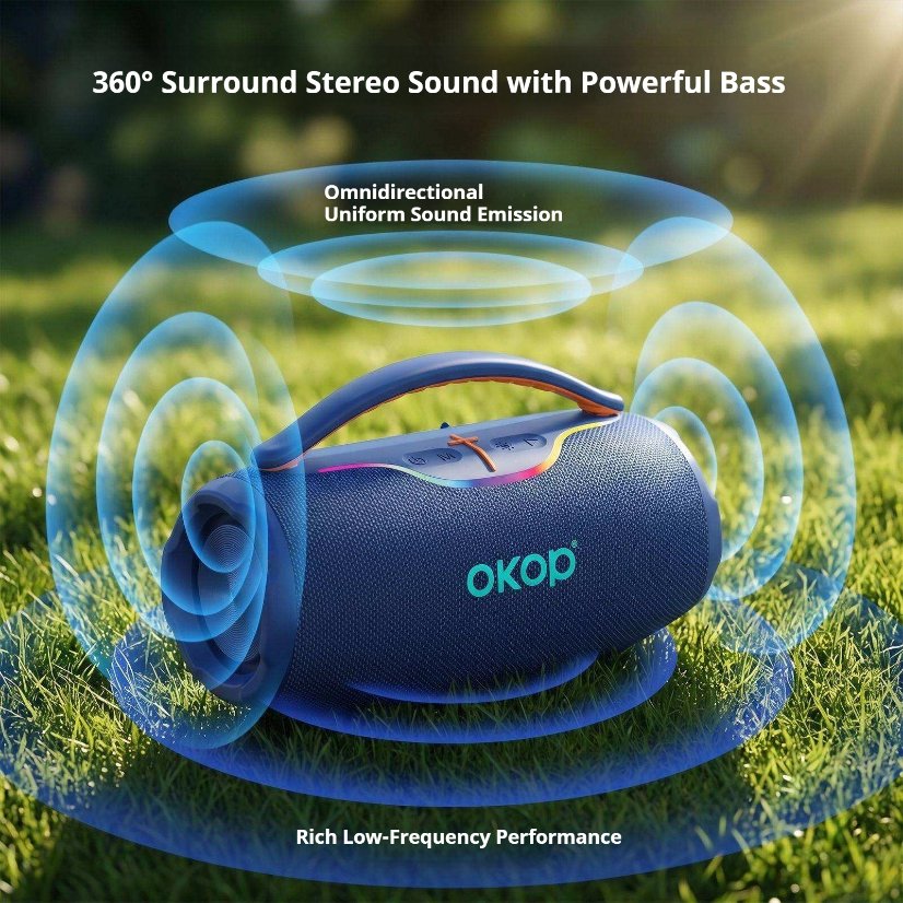 Portable Outdoor Bluetooth Speaker KP-862 portable wireless bluetooth speaker