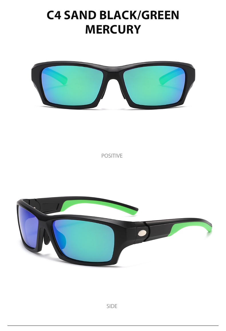 Sports Sunglasses 3652 Polarized TR90 Sport-Casual Sunglasses