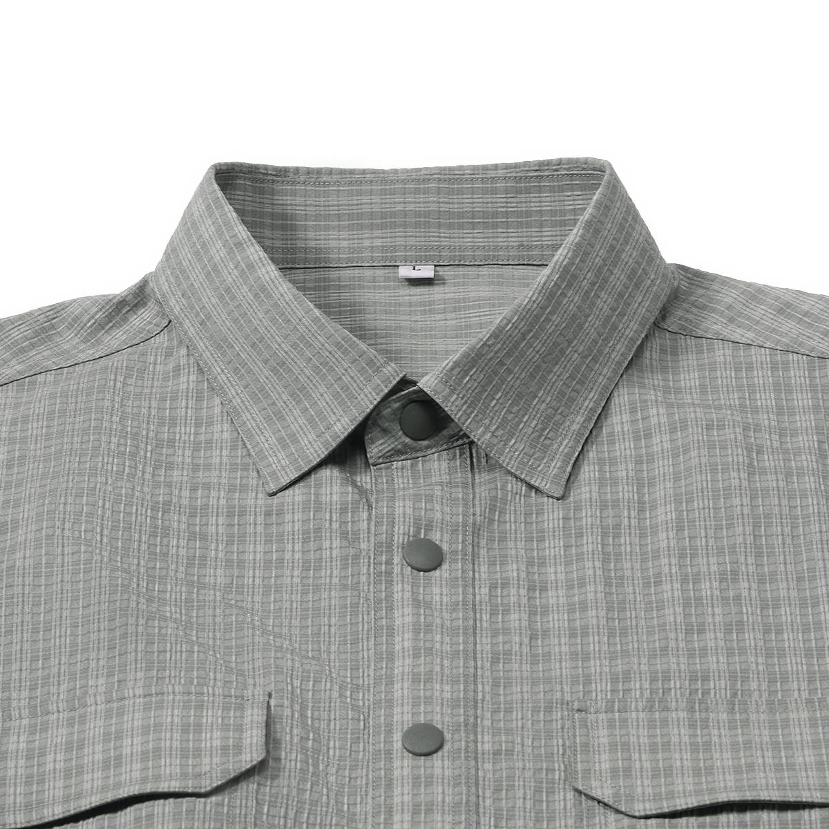 Overshirt Sage Check Shirt